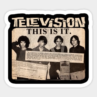 television Sticker